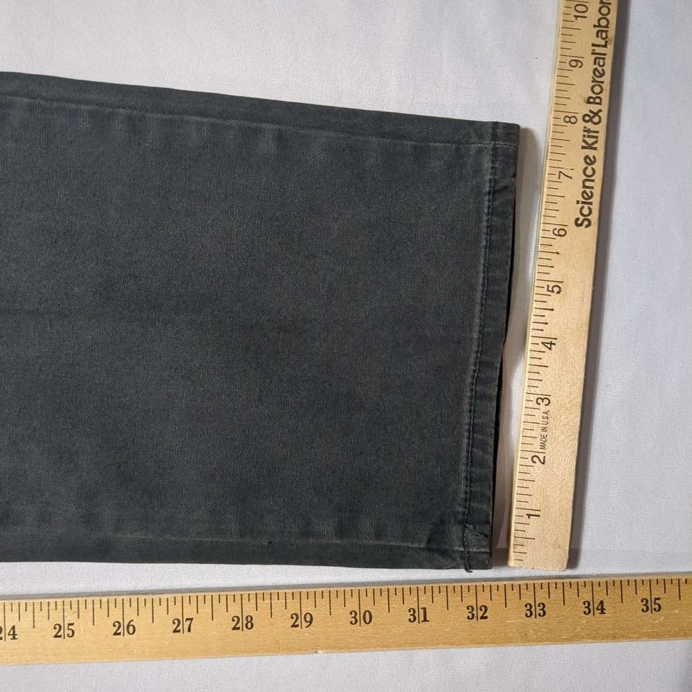 Lucky Brand Athletic Cargo‎ Pants Mens 40x32 Charcoal Black Wash Stretch - Picture 11 of 13